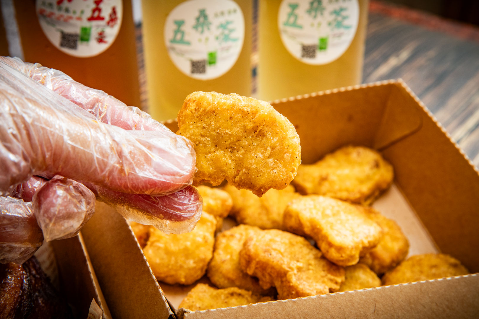 大溪美食,黃金春雞(大溪老街店)