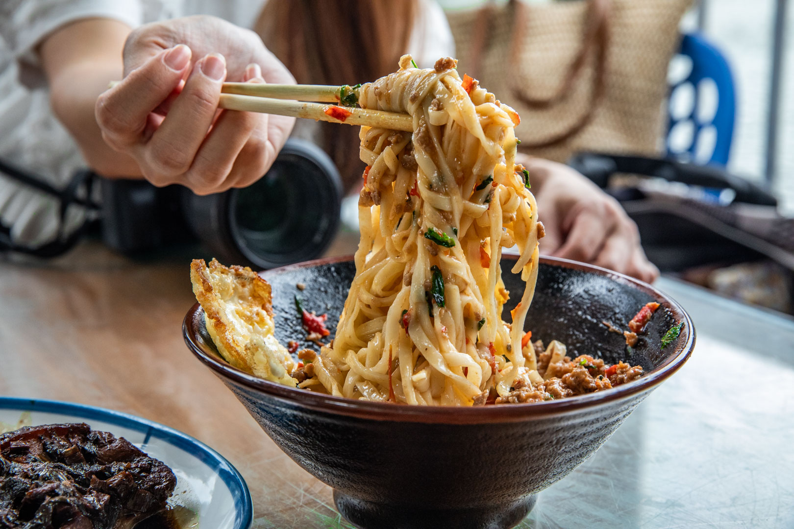 龍潭美食,三步五食休閒魚池