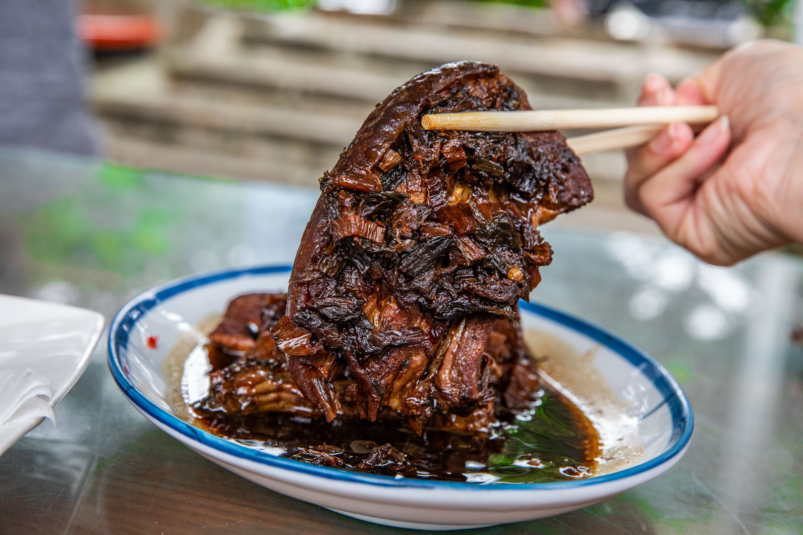 龍潭美食,三步五食休閒魚池