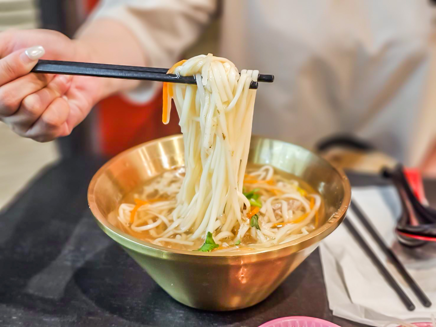 中原美食,林永方手工湯包麵線赤肉羹