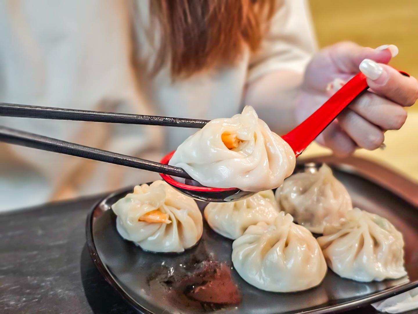 中原美食,林永方手工湯包麵線赤肉羹