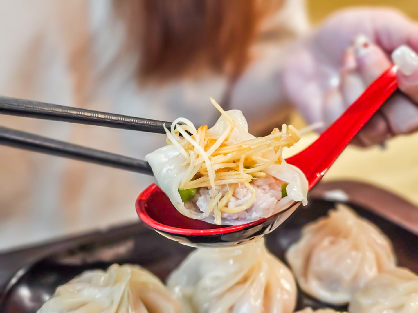 中原美食,林永方手工湯包麵線赤肉羹