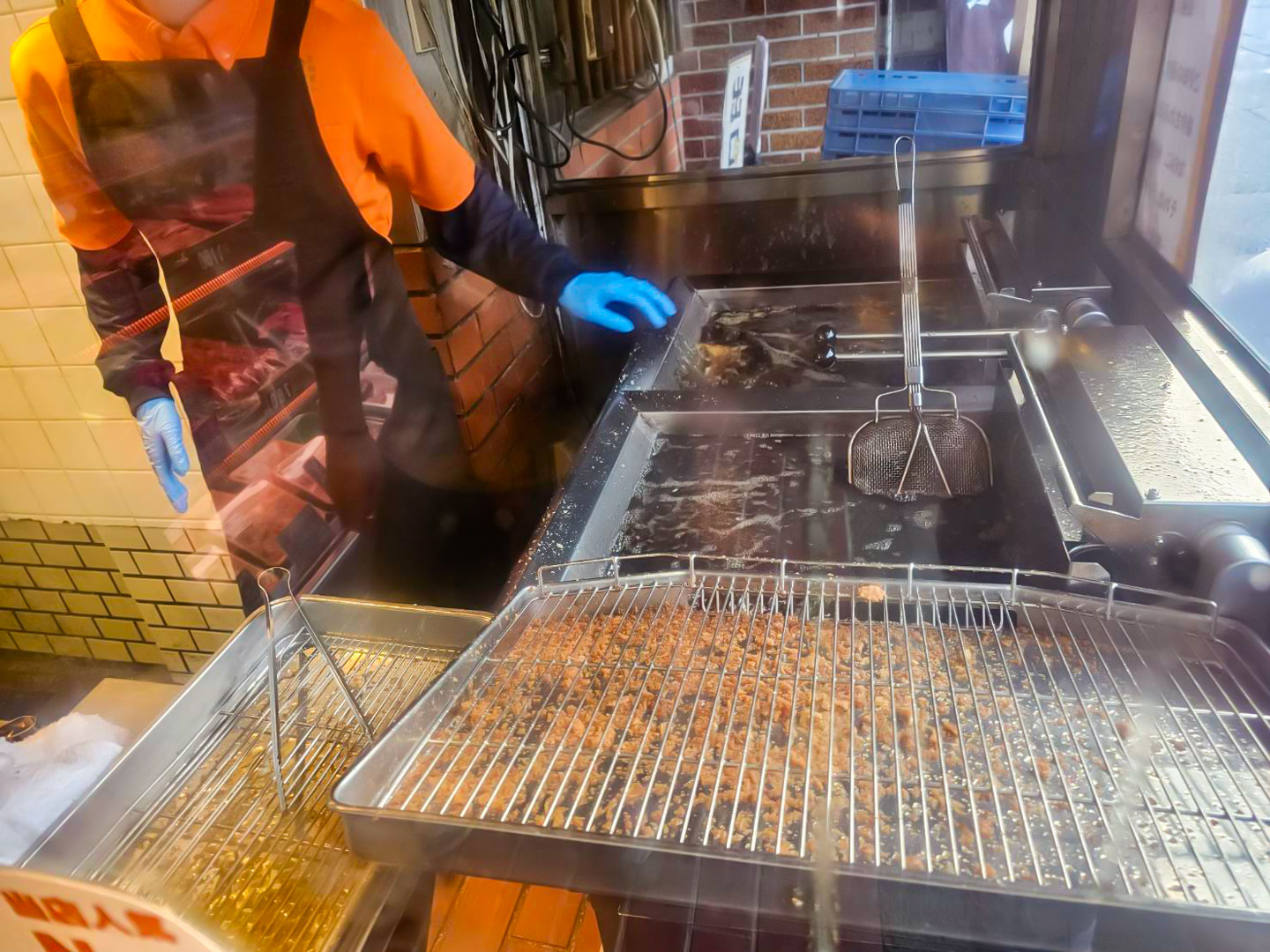 京都嵐山美食,中村屋可樂餅