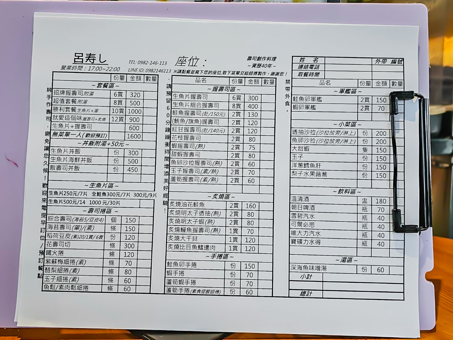 台北美食,呂壽司