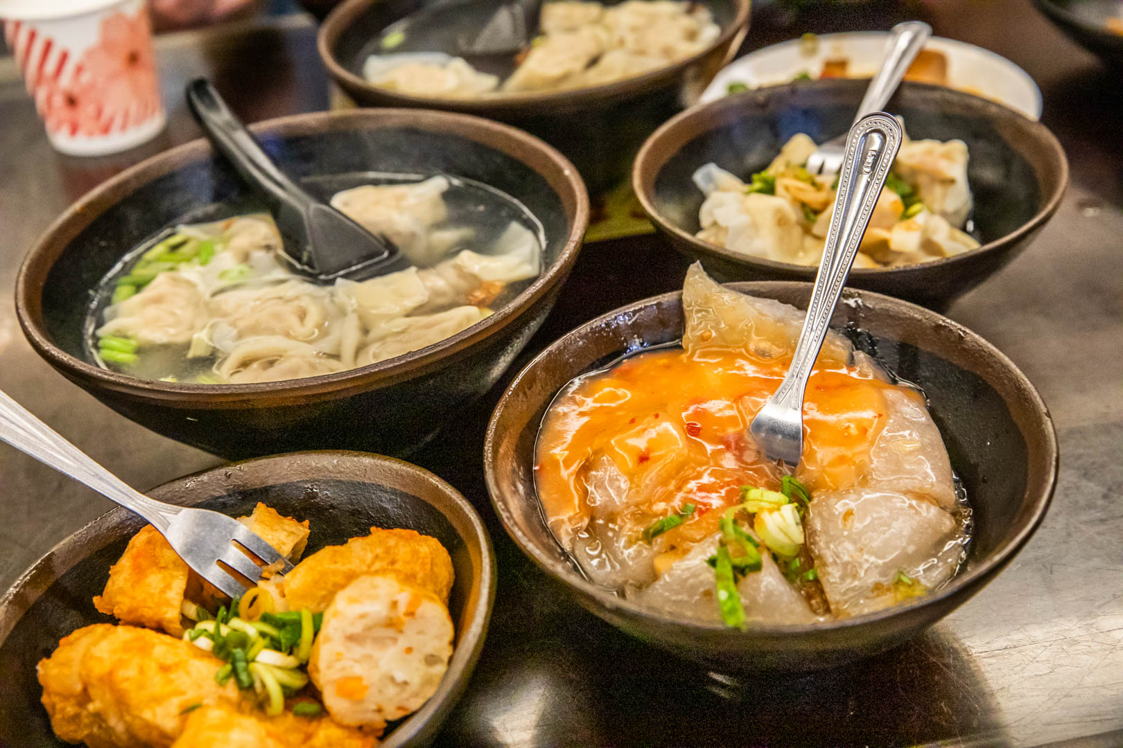 苗栗美食,江技舊記專業餛飩