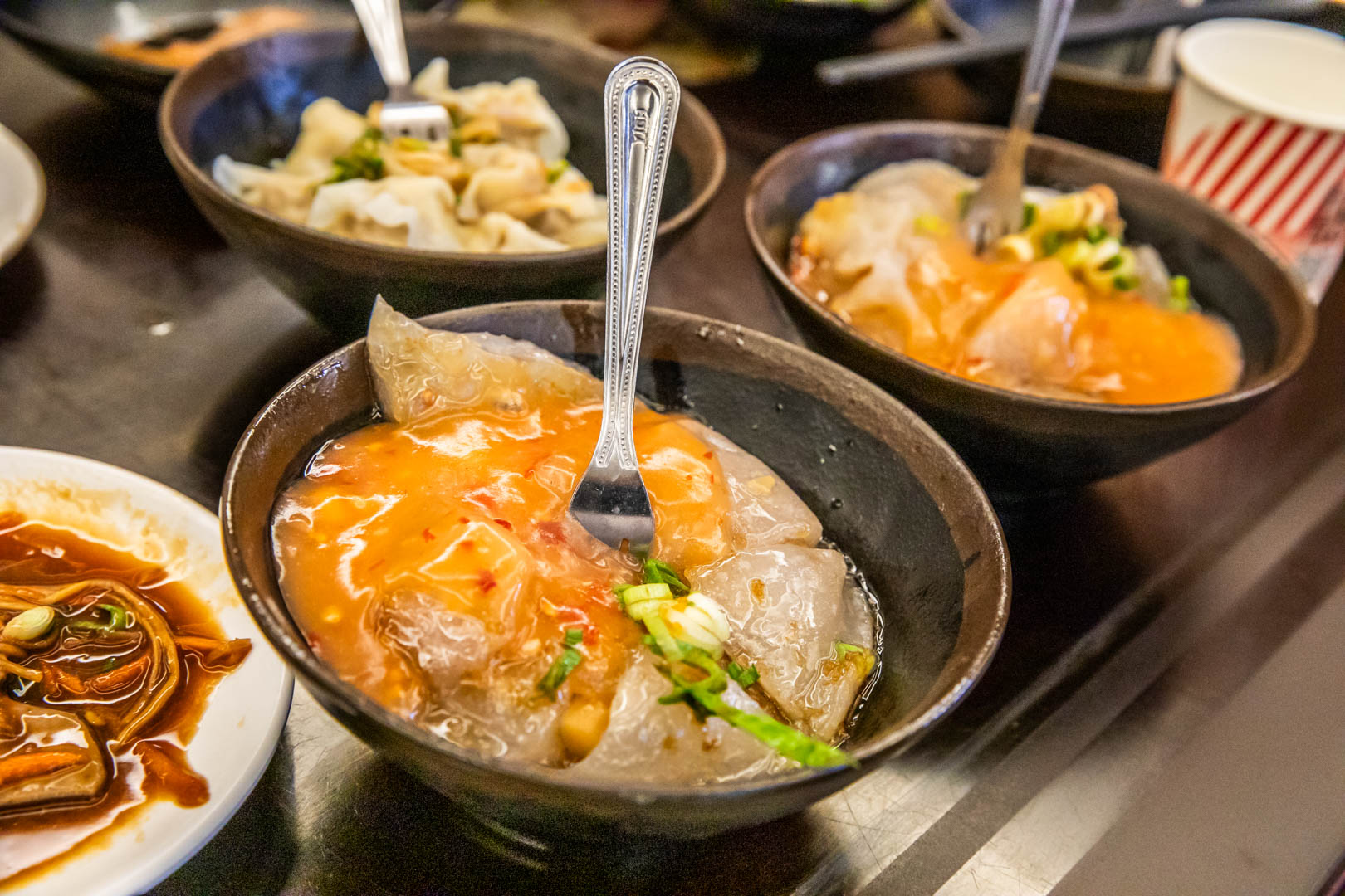 苗栗美食,江技舊記專業餛飩
