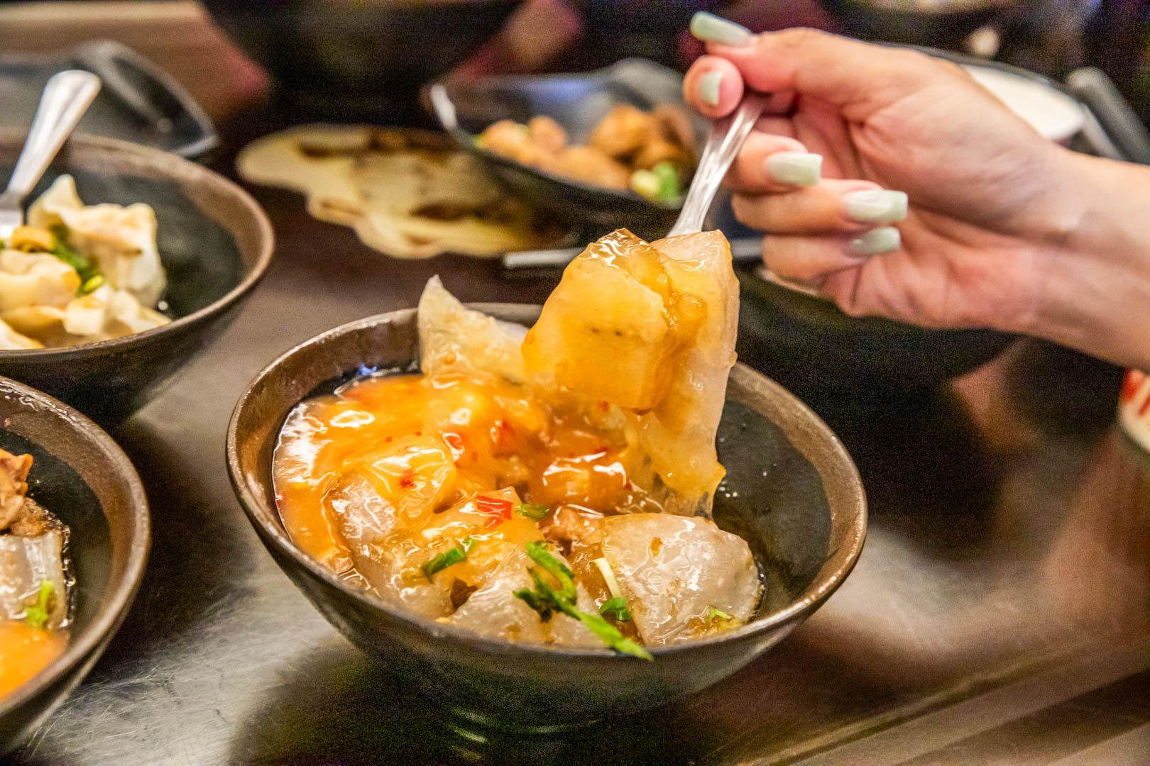 苗栗美食,江技舊記專業餛飩