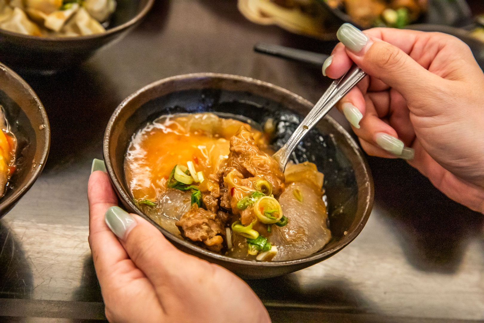 苗栗美食,江技舊記專業餛飩