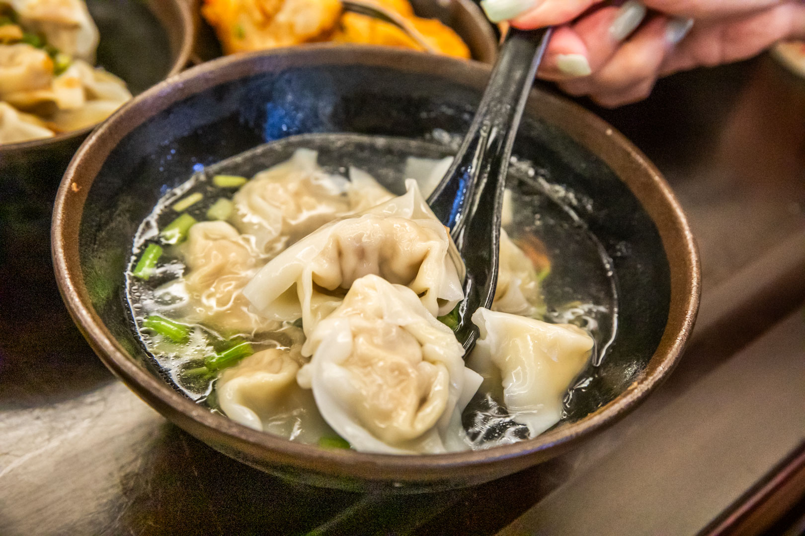 苗栗美食,江技舊記專業餛飩