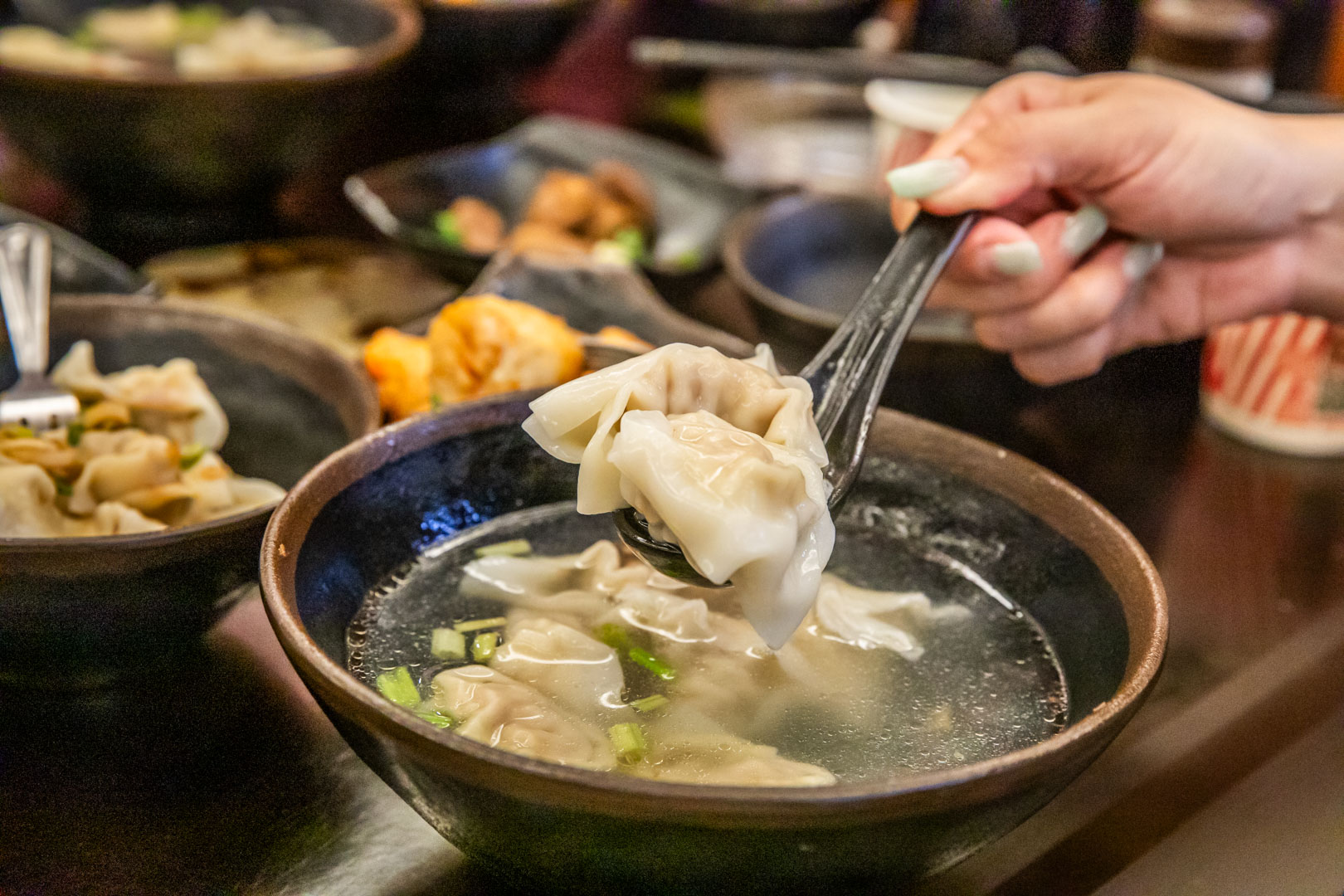 苗栗美食,江技舊記專業餛飩