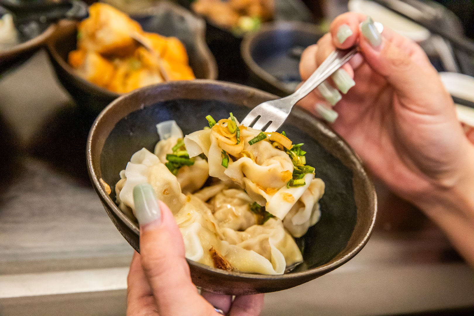 苗栗美食,江技舊記專業餛飩