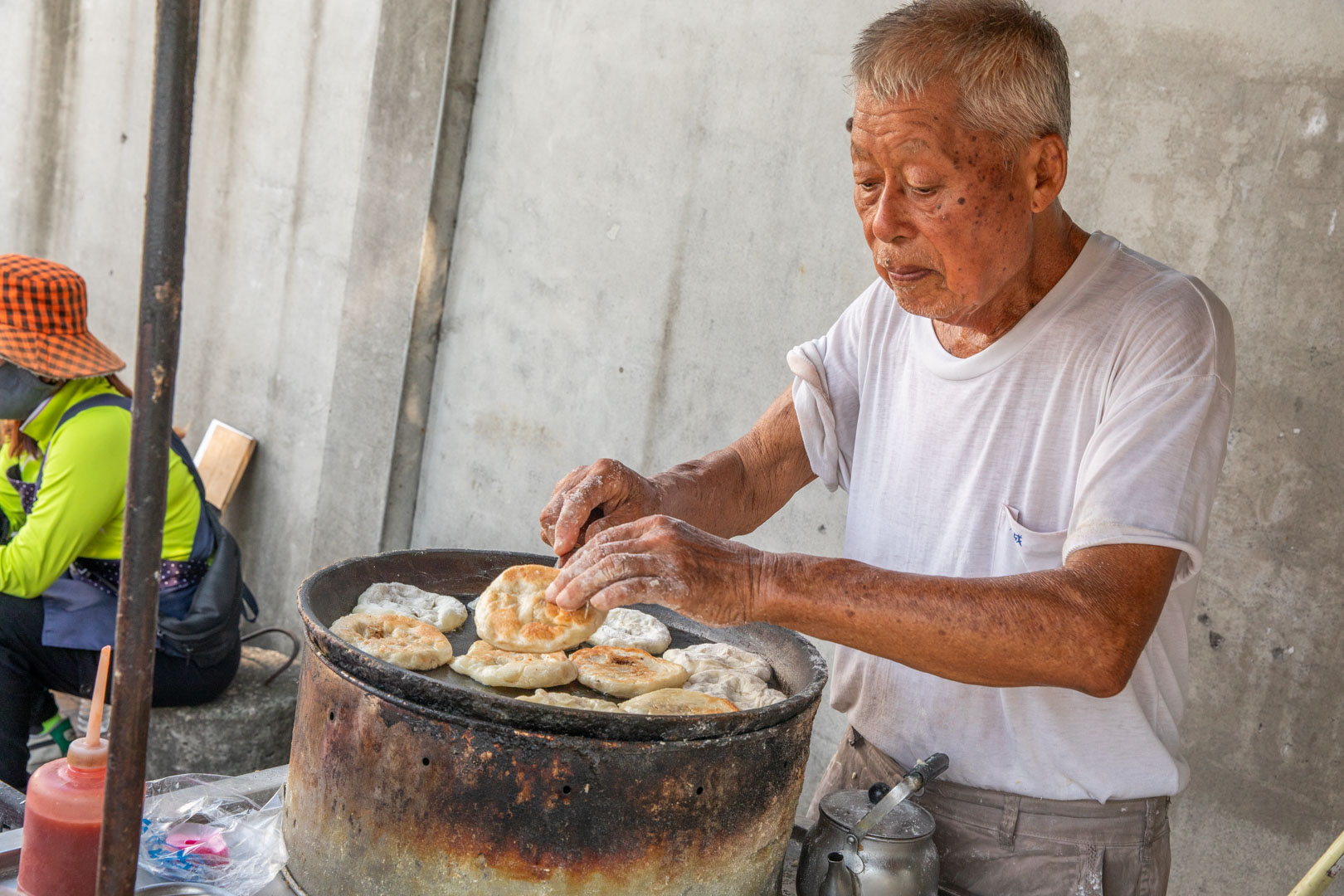 彰化美食,彰化小吃,員林小吃,員林美食,員林煎餅,火雲掌伯豆標,彰化煎餅 @大手牽小手。玩樂趣