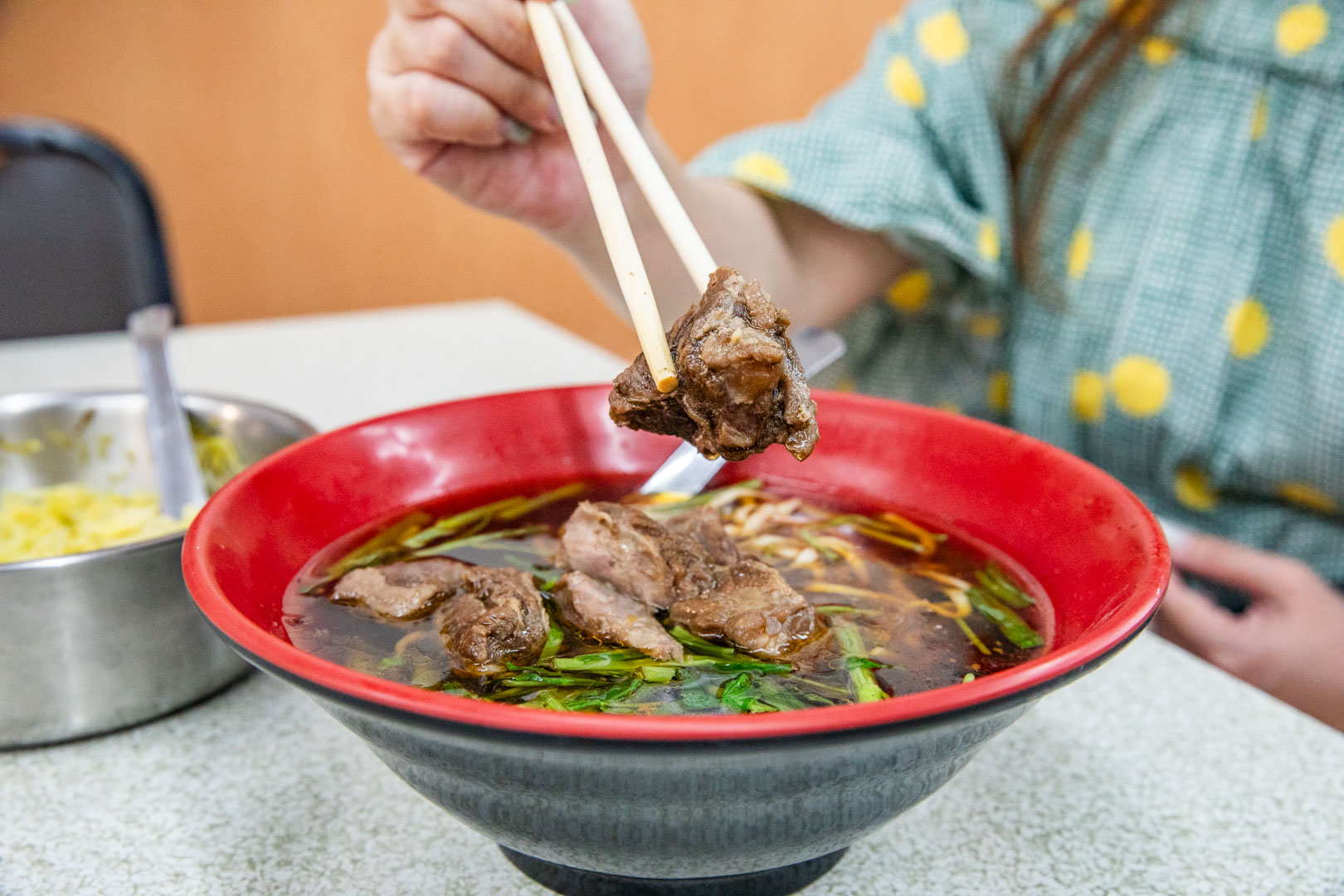 員林美食,華成牛肉麵