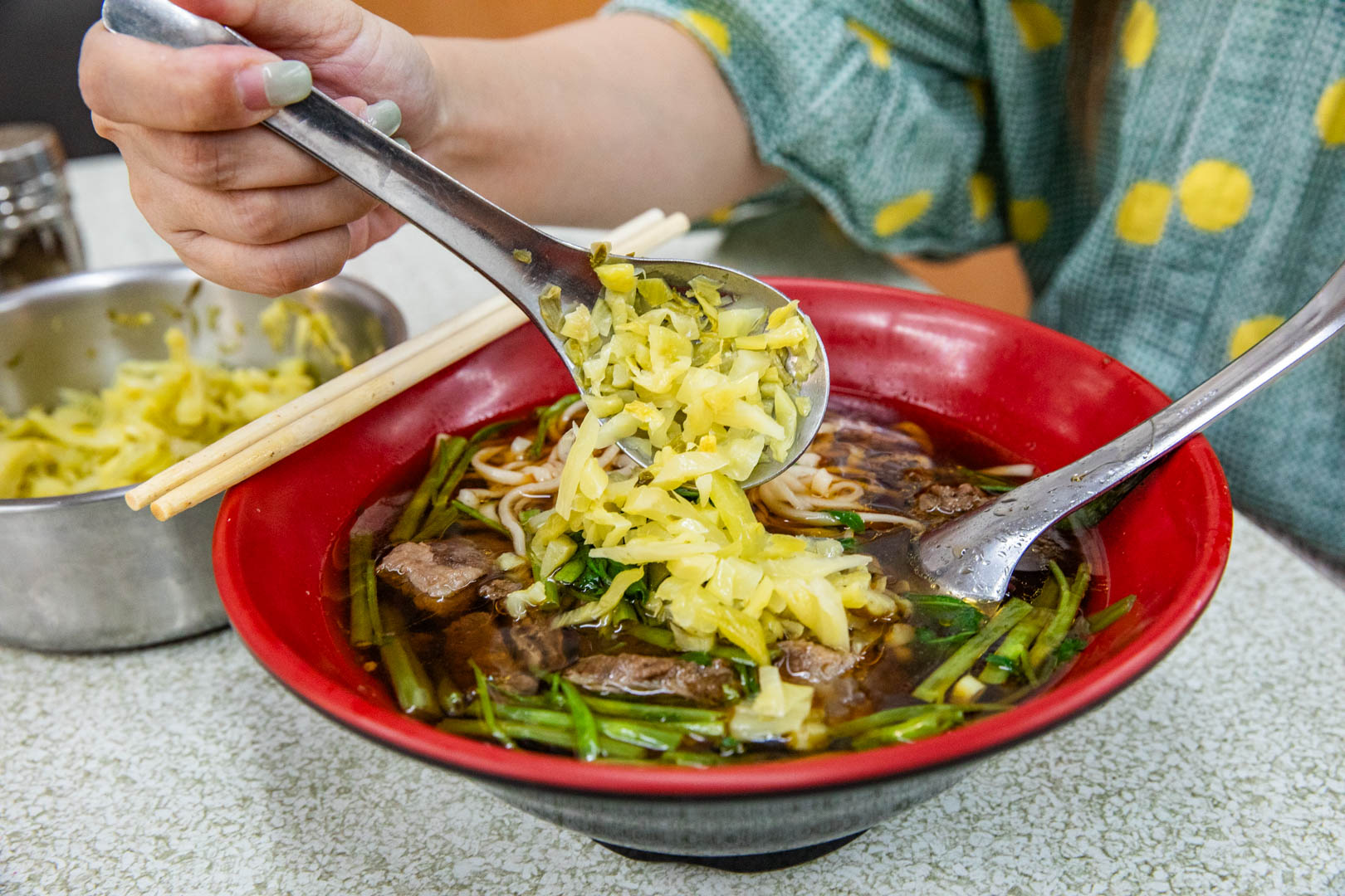 員林美食,華成牛肉麵