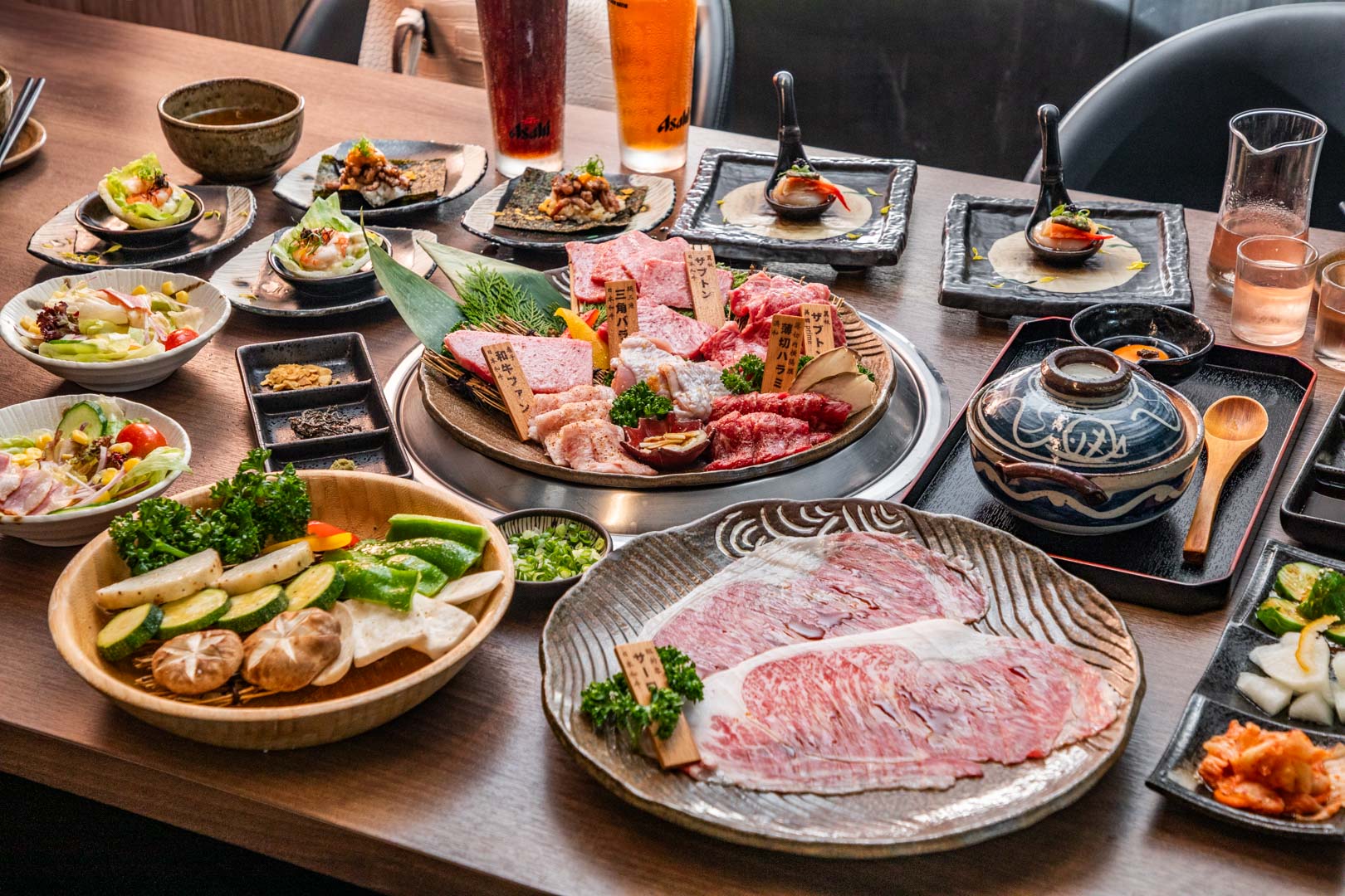 上野村日式燒肉專門店,竹科工程師推薦燒肉店,新竹必吃燒肉,新竹必吃和牛燒肉,新竹無菜單燒肉,新竹約會餐廳,新竹美食,新竹聚餐,新竹燒肉,新竹和牛,新竹和牛燒肉 @大手牽小手。玩樂趣
