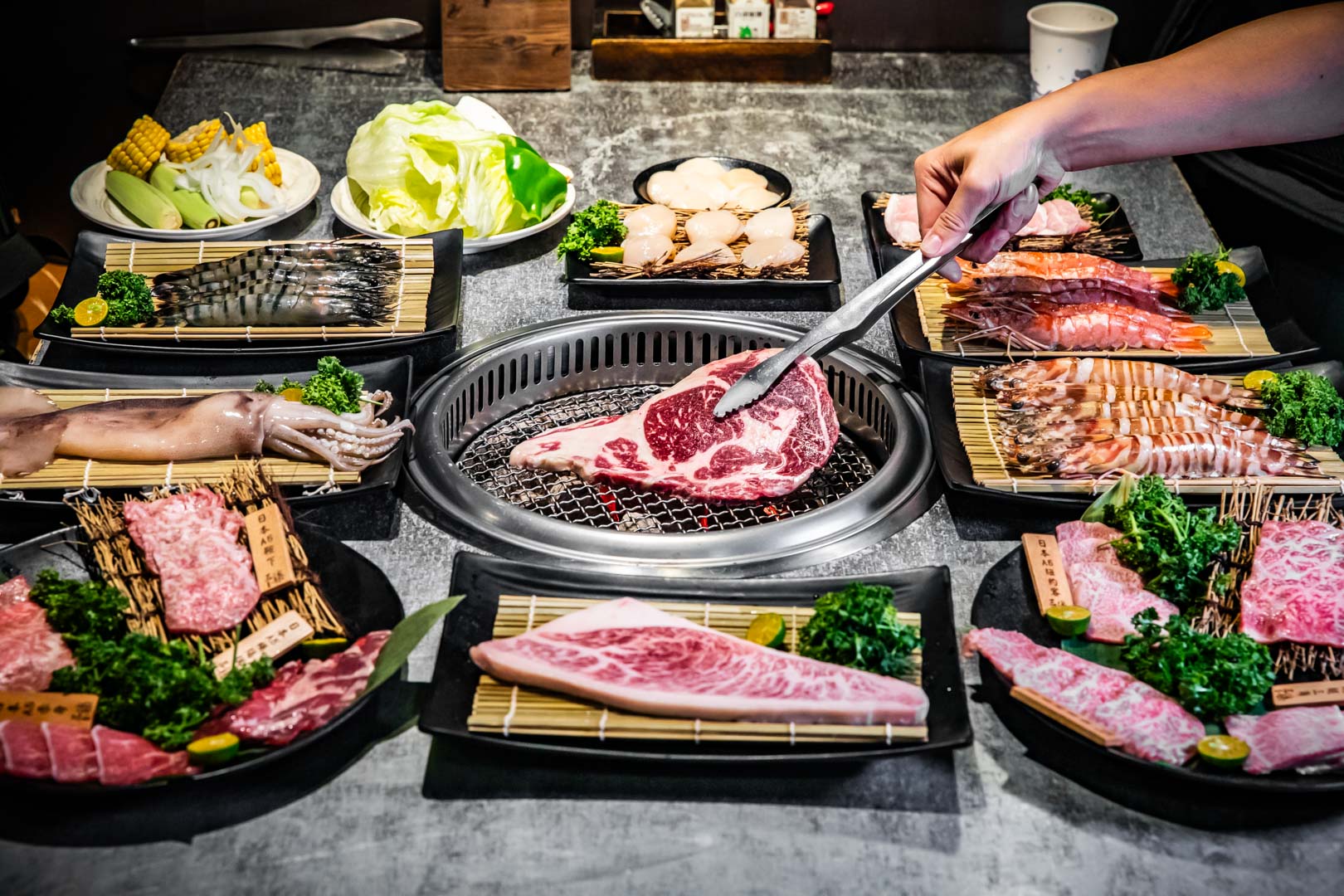 中壢和牛吃到飽、三柒燒肉專門店