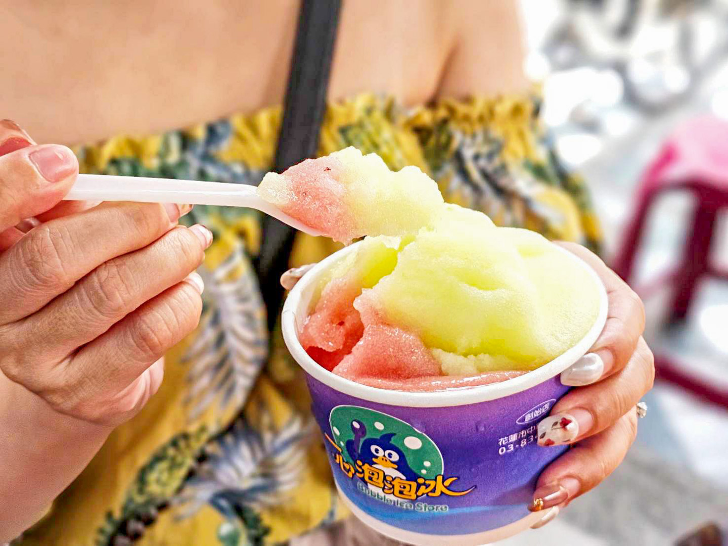 花蓮泡泡冰,一心泡泡冰