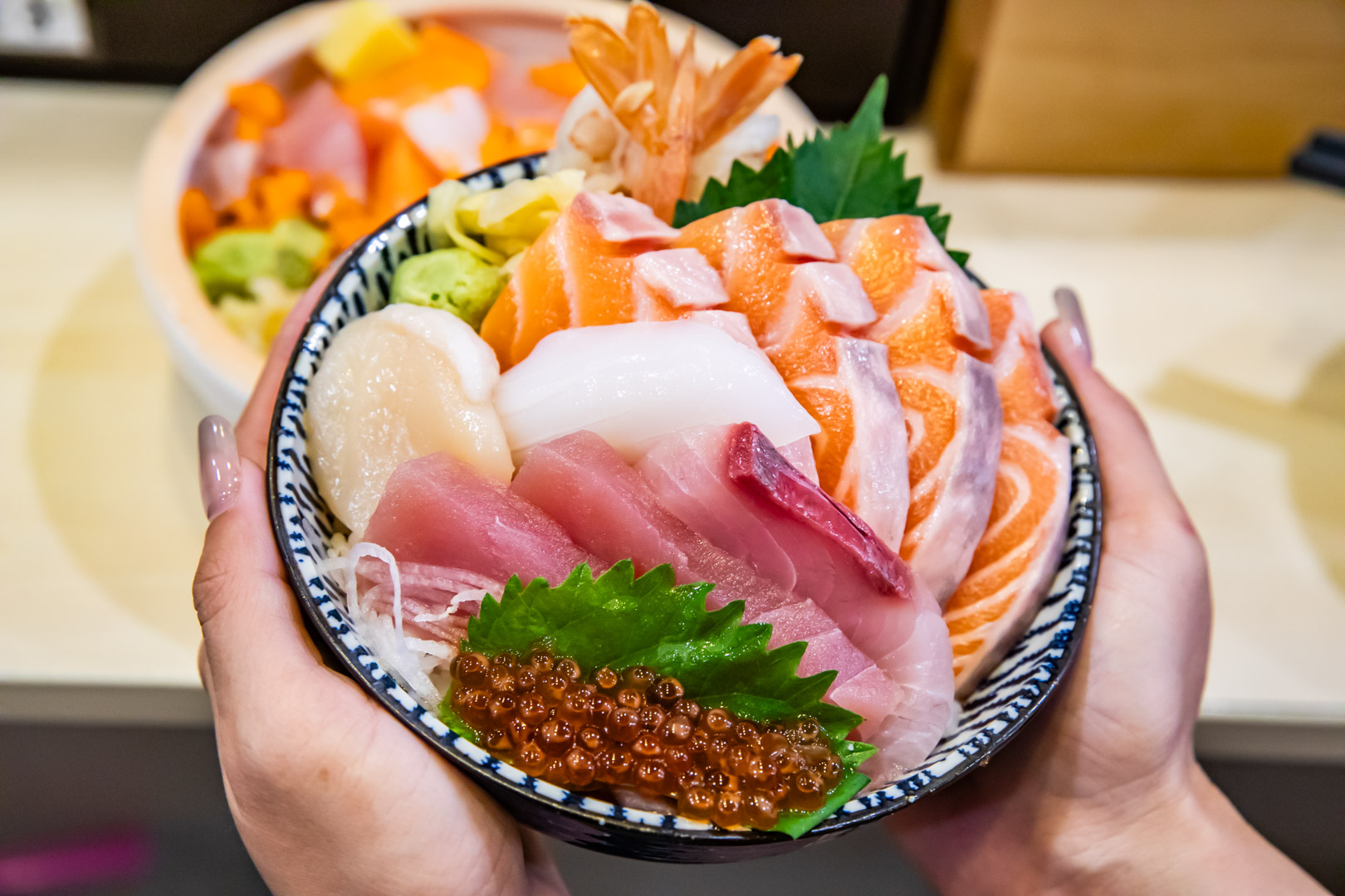 桃園美食,南崁美食,桃園生魚片,南崁生魚片,南崁生魚片丼飯,胖桑日式料理 @大手牽小手。玩樂趣