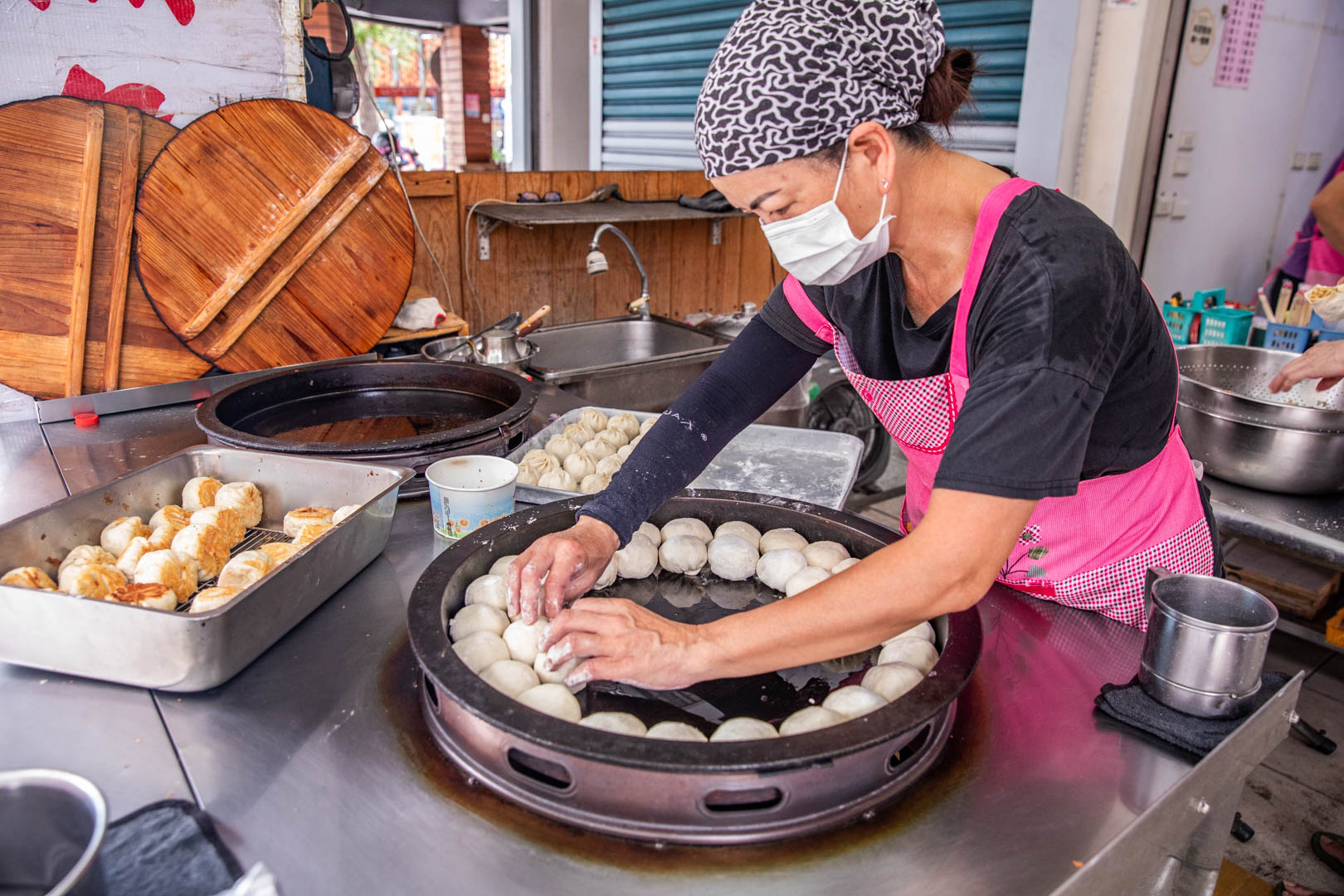 宜蘭美食,姑媳養煎水煎包
