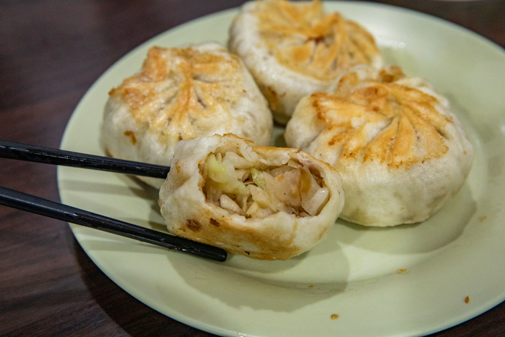 宜蘭美食,姑媳養煎水煎包