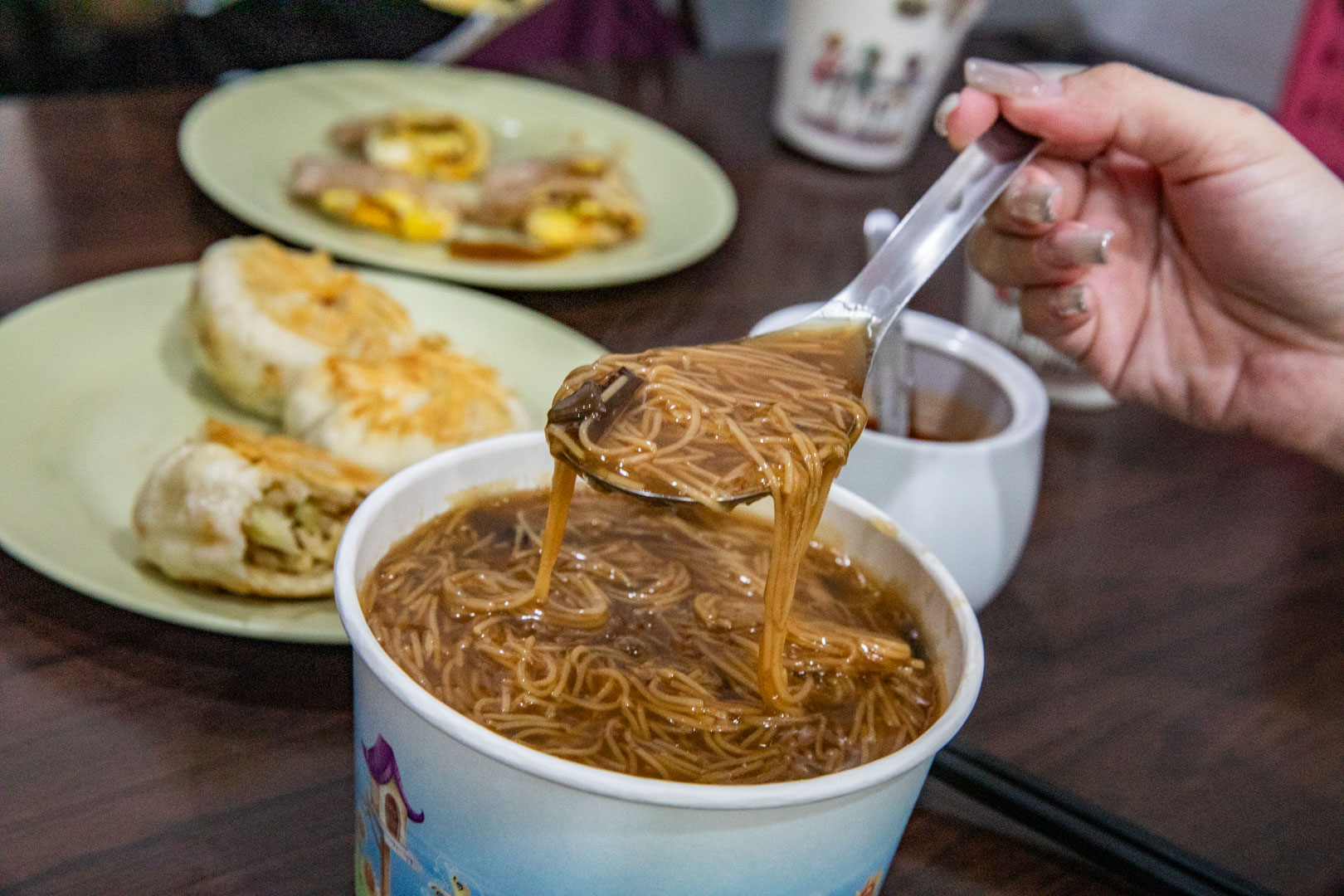 宜蘭美食,姑媳養煎水煎包