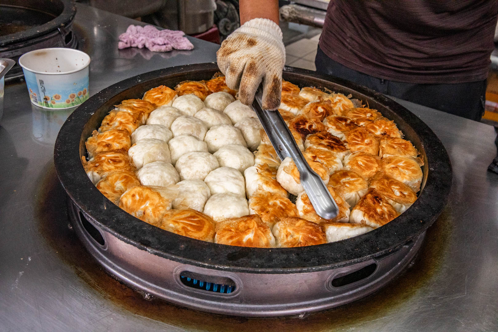宜蘭美食,姑媳養煎水煎包