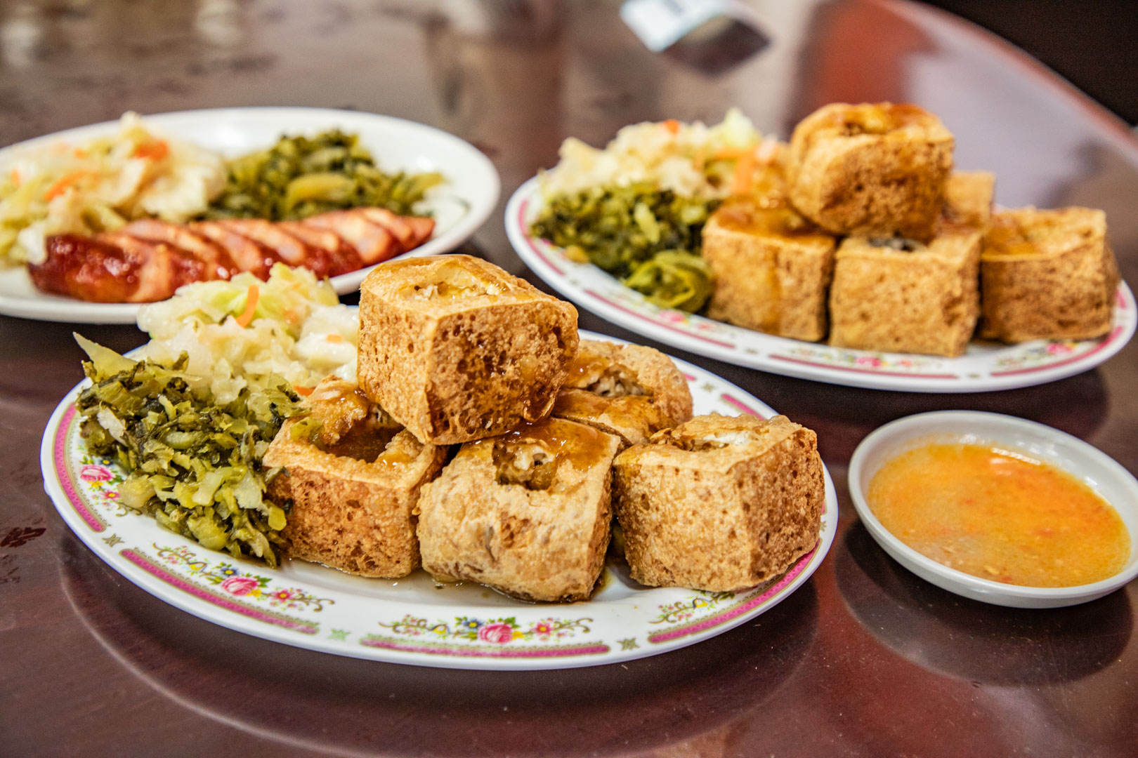 苗栗美食,通霄美食,苗栗臭豆腐,通霄臭豆腐,廟口阿嬷臭豆腐 @大手牽小手。玩樂趣