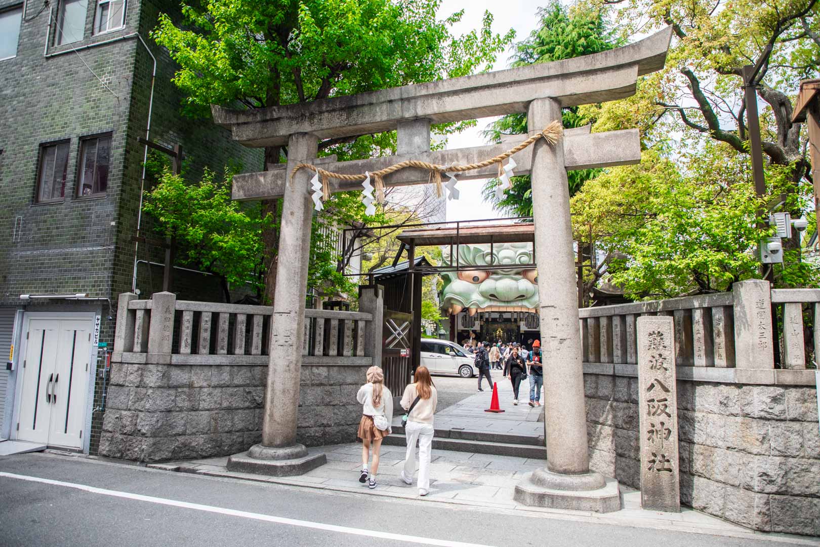 大阪旅遊,難波八阪神社,大阪景點
