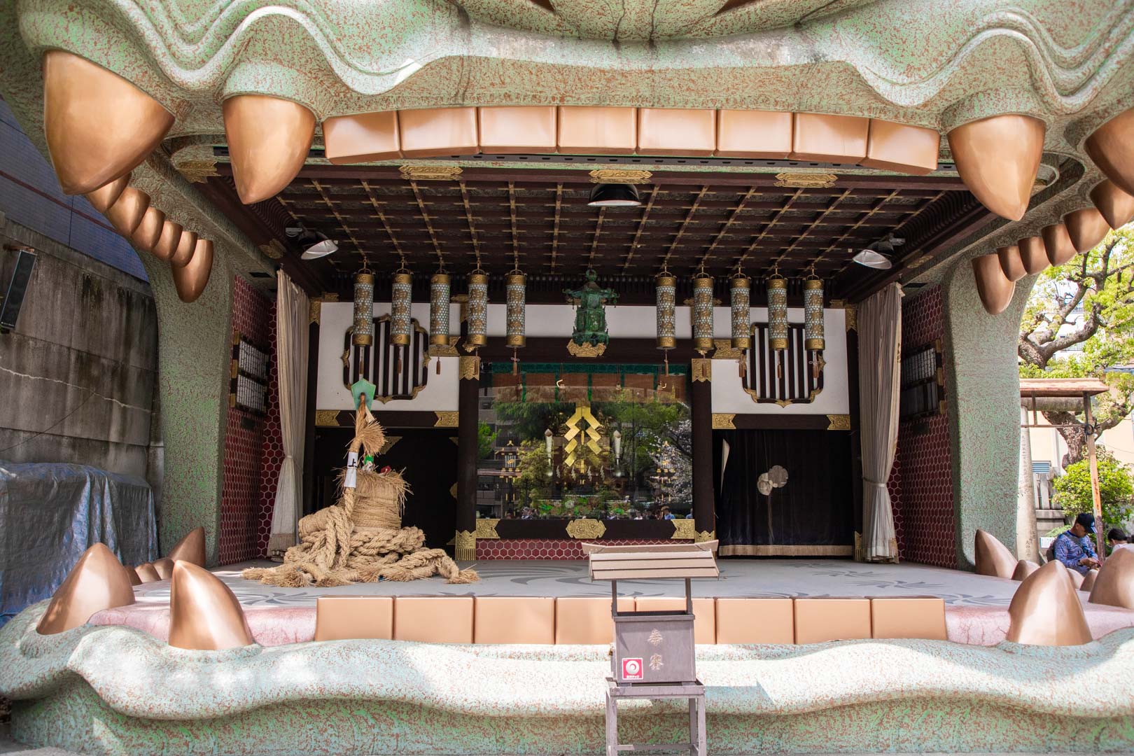 大阪旅遊,難波八阪神社,大阪景點