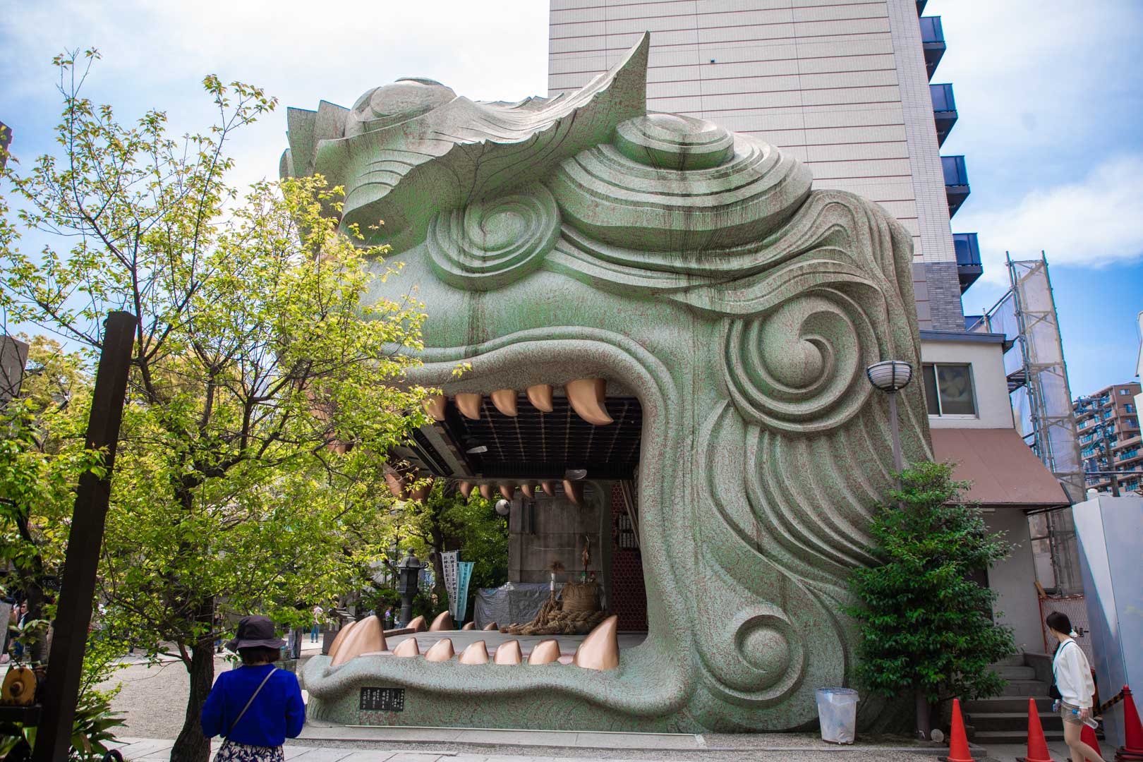 大阪旅遊,難波八阪神社,大阪景點