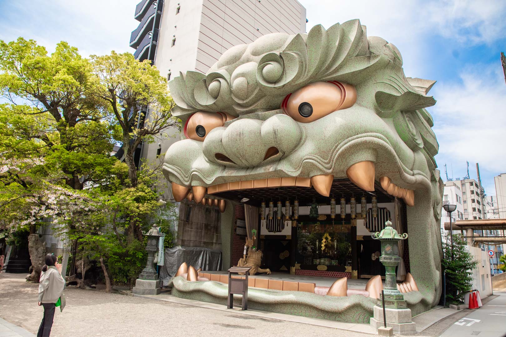 大阪旅遊,大阪景點,難波八阪神社,日本大阪景點,日本大阪旅遊,難波景點,大阪神社 @大手牽小手。玩樂趣