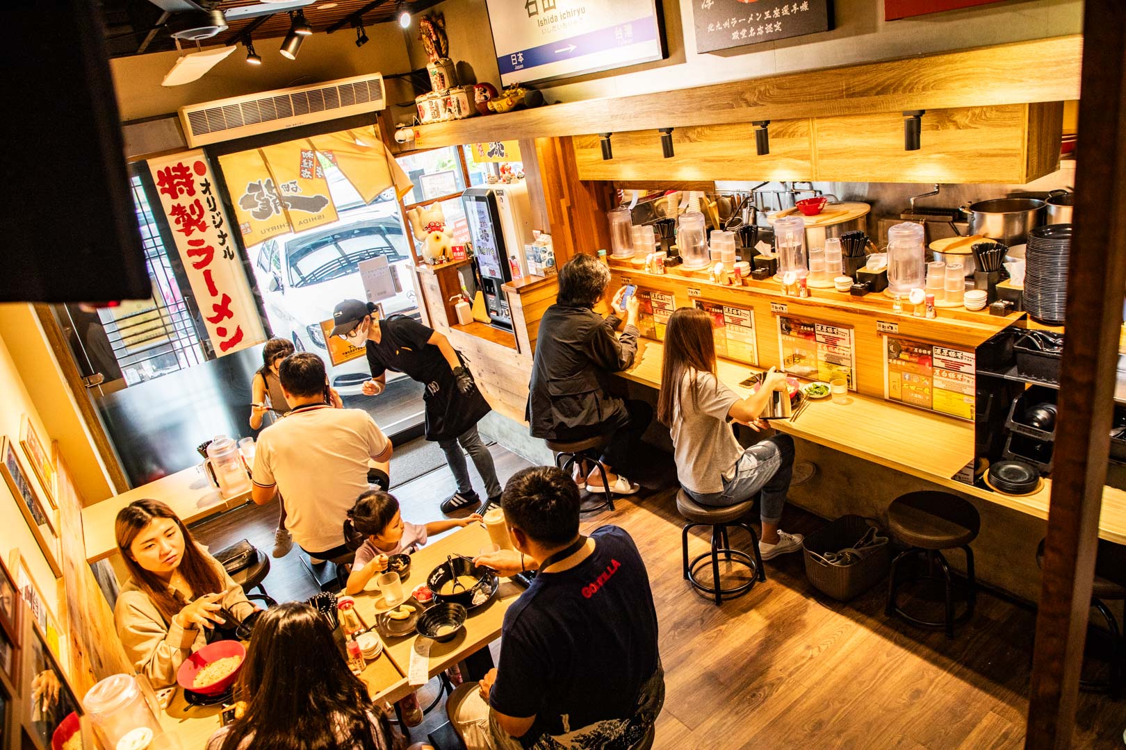 石田一龍拉麵-台灣初號店,桃園拉麵,桃園豚骨拉麵