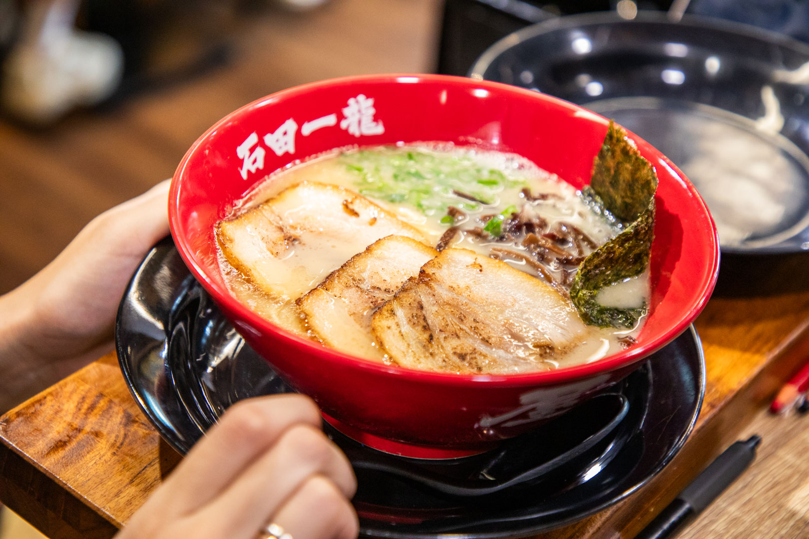 石田一龍拉麵-台灣初號店,桃園拉麵,桃園豚骨拉麵