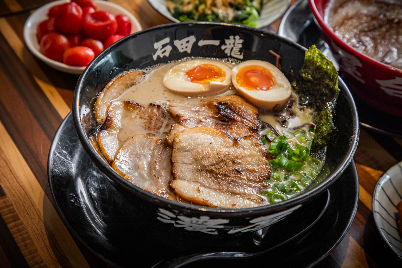 石田一龍拉麵-台灣初號店,桃園拉麵,桃園豚骨拉麵
