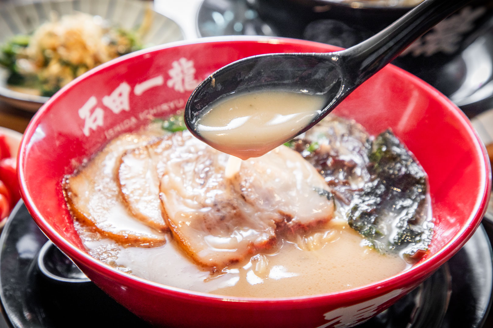 石田一龍拉麵-台灣初號店,桃園拉麵,桃園豚骨拉麵