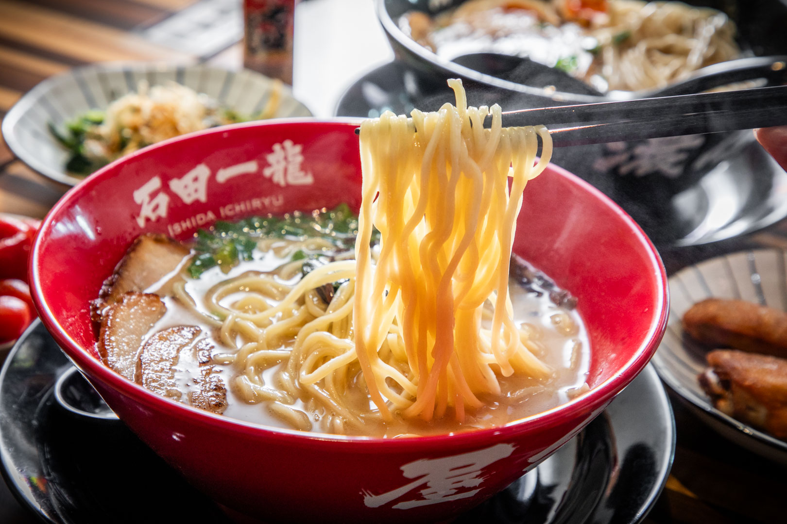 石田一龍拉麵-台灣初號店,桃園拉麵,桃園豚骨拉麵