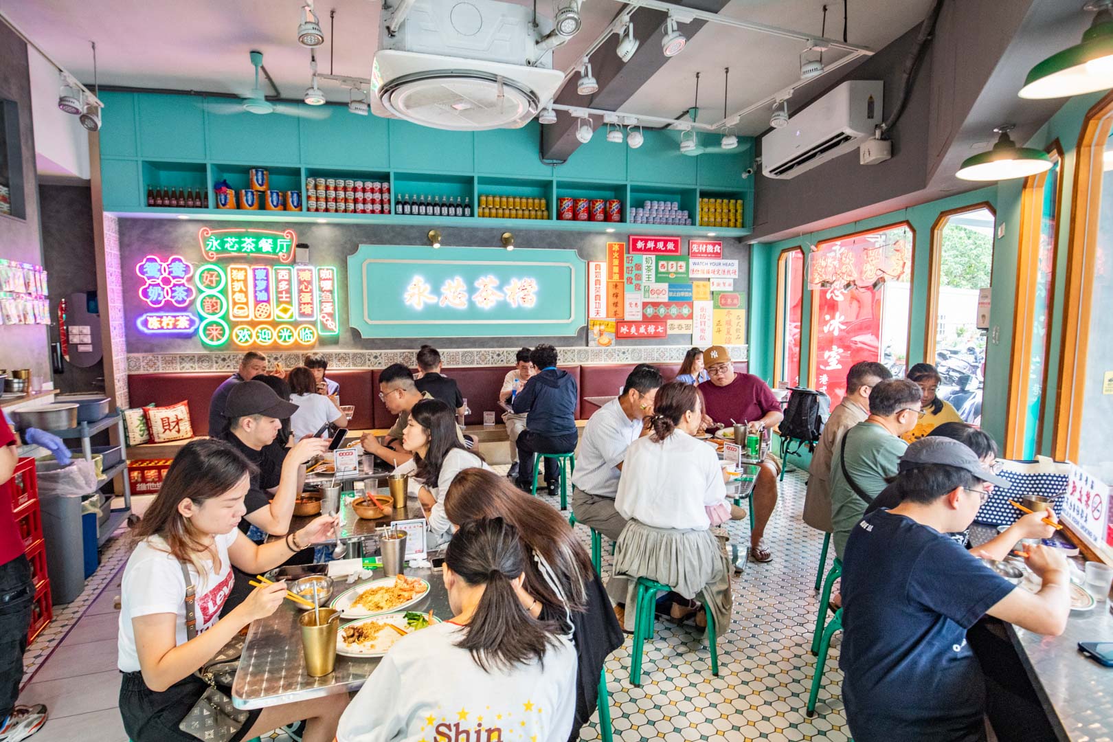 中壢美食,桃園美食,中壢小吃,桃園港式料理,中壢港式料理,中壢茶餐廳,永芯茶檔茶餐廳 @大手牽小手。玩樂趣