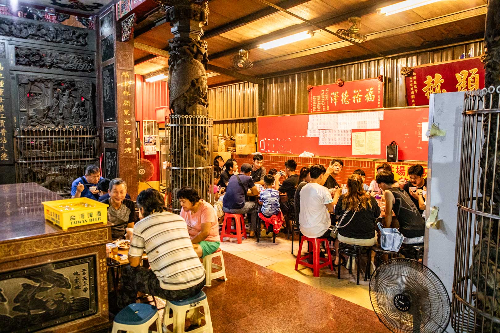 中壢美食,中壢快炒,福龍宮廟口快炒