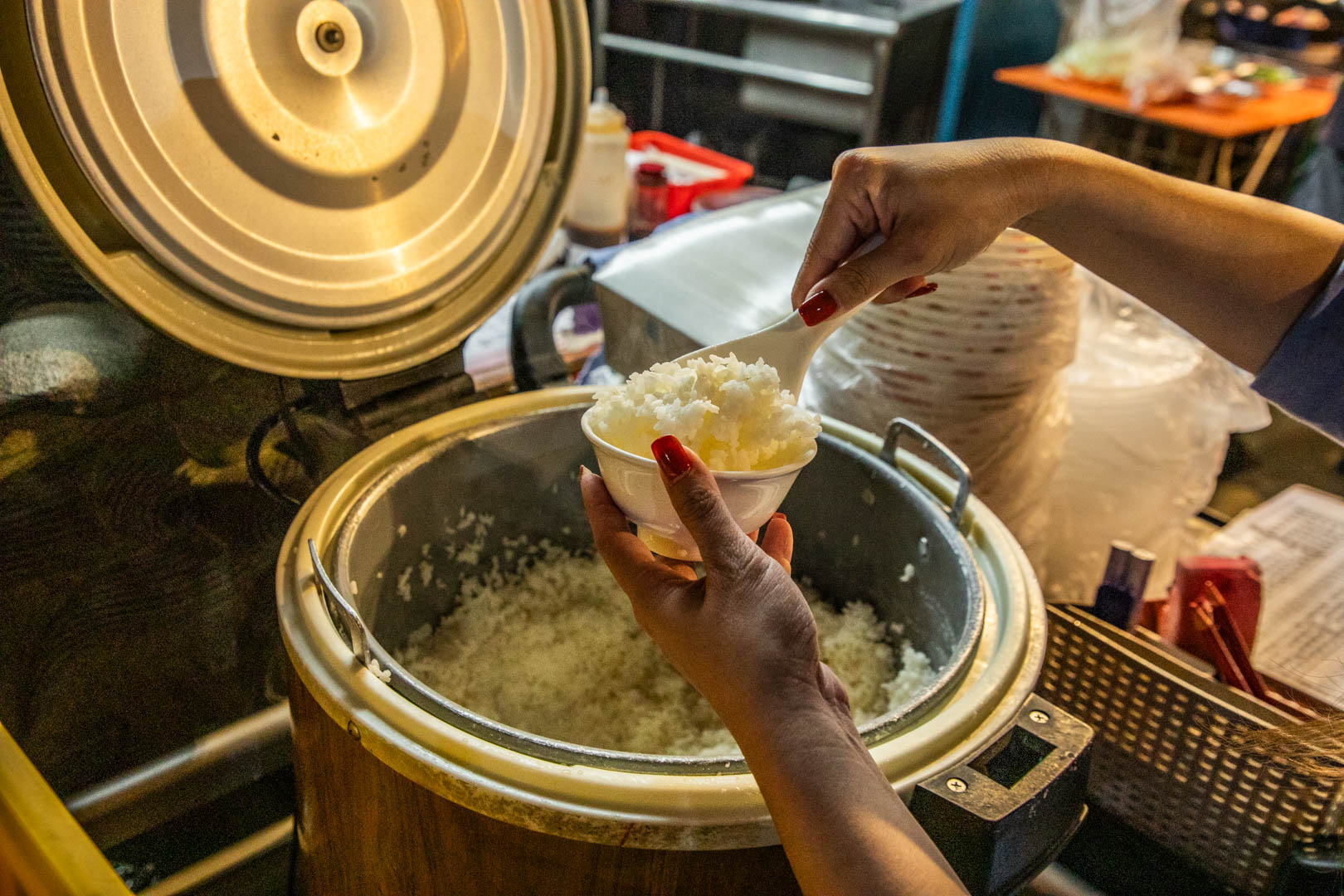 中壢美食,中壢快炒,福龍宮廟口快炒