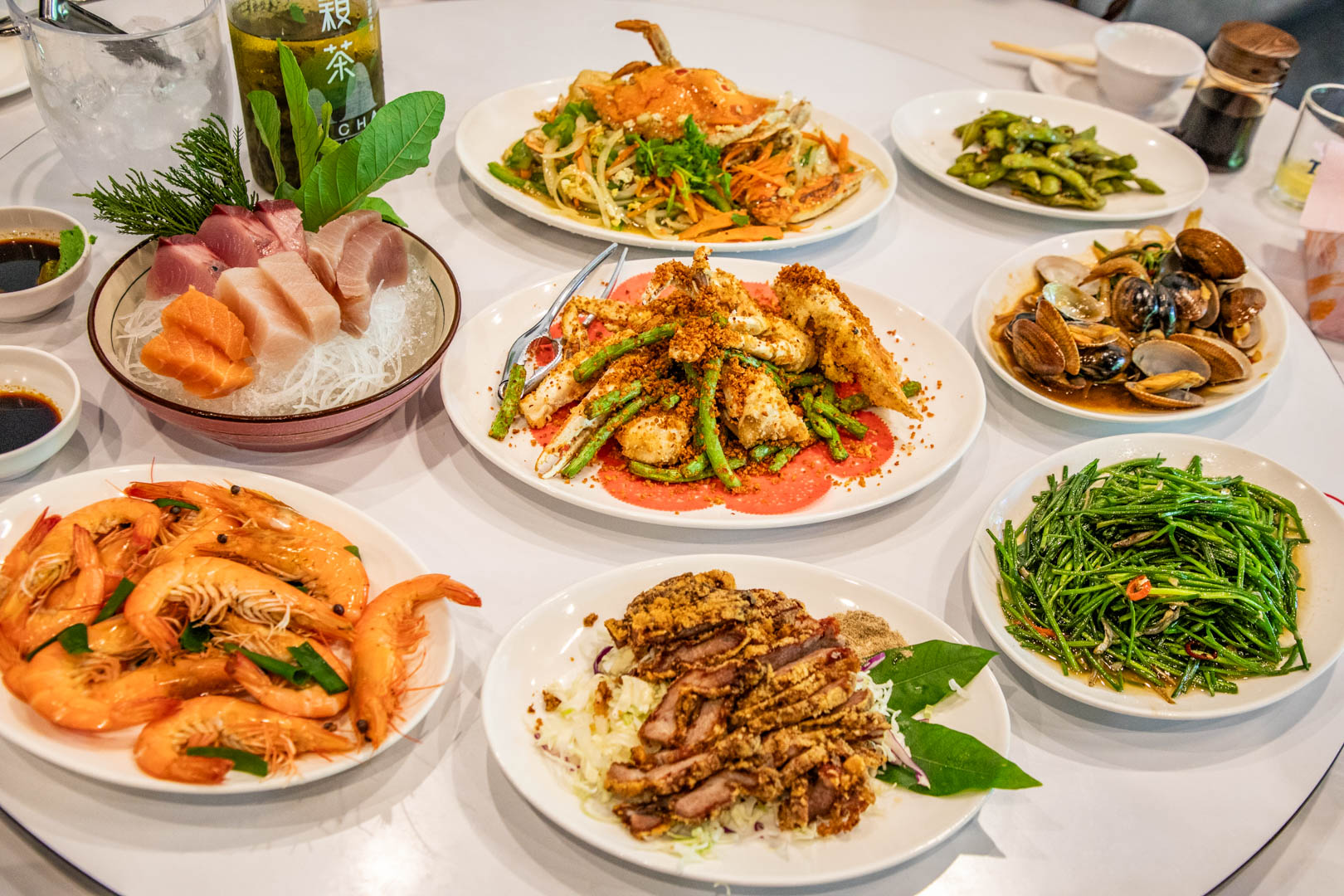龜吼漁港海鮮、萬里蟹、明發料理坊