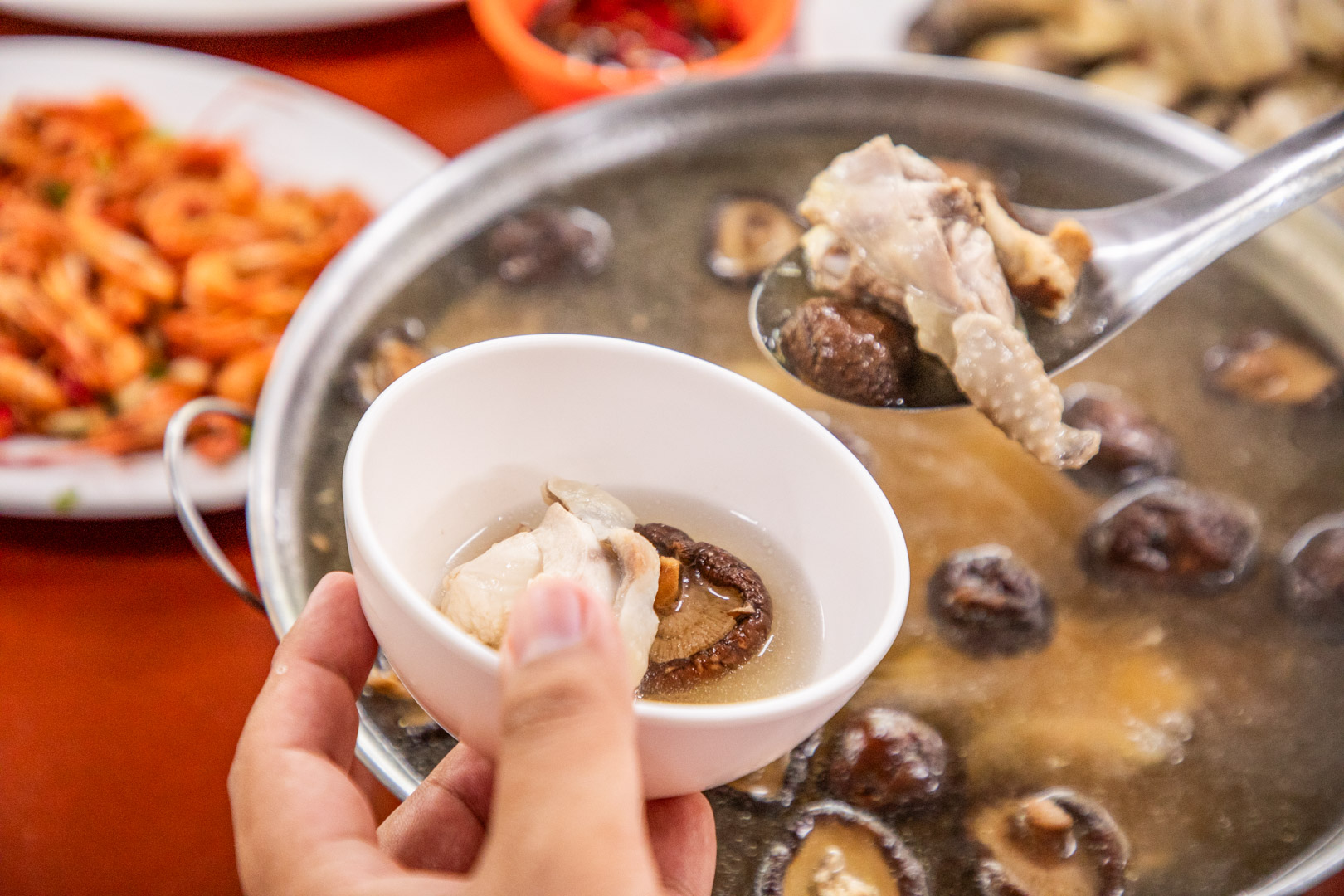 萬里美食,萬里土雞城,安安土雞城