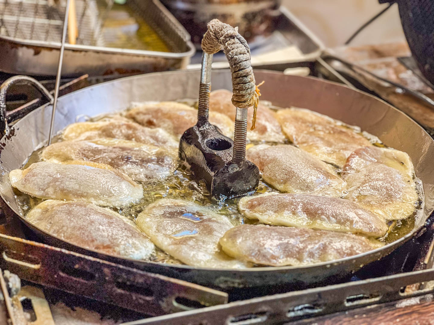 士林夜市美食,大餅包小餅,長林記大餅包小餅