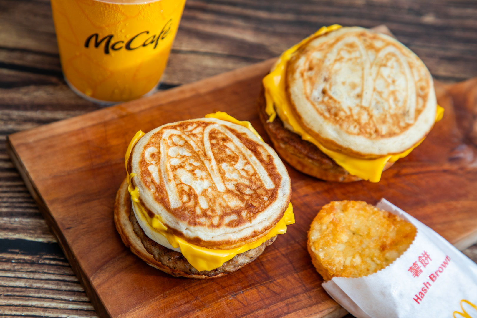 台灣麥當勞McGriddles厚鬆餅漢堡,麥當勞鬆餅漢堡