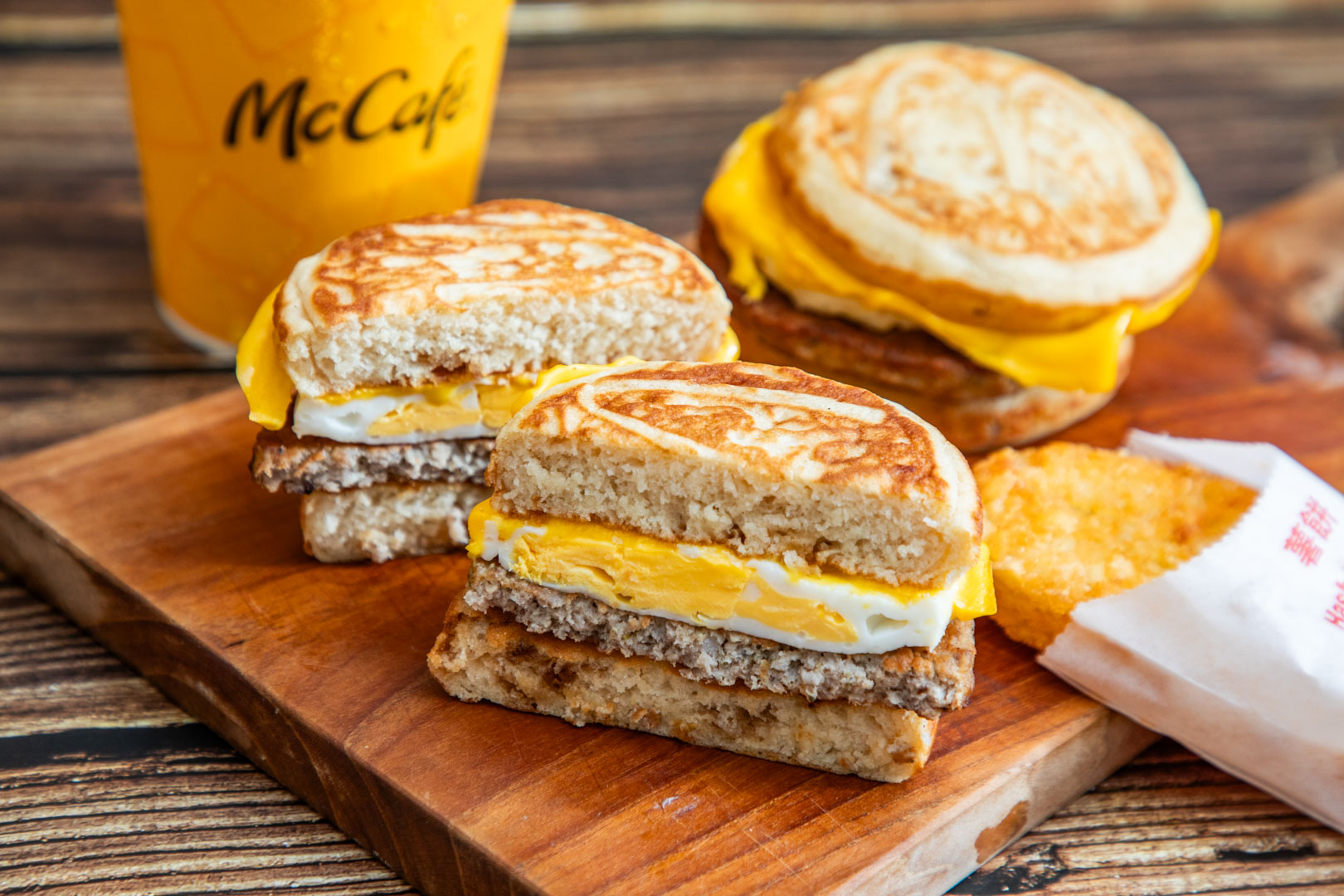 台灣麥當勞McGriddles厚鬆餅漢堡,麥當勞鬆餅漢堡