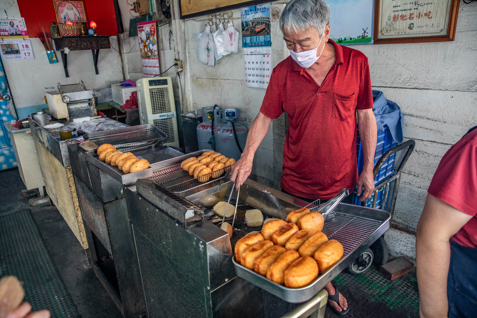 彰化美食,阿貞炸饅頭