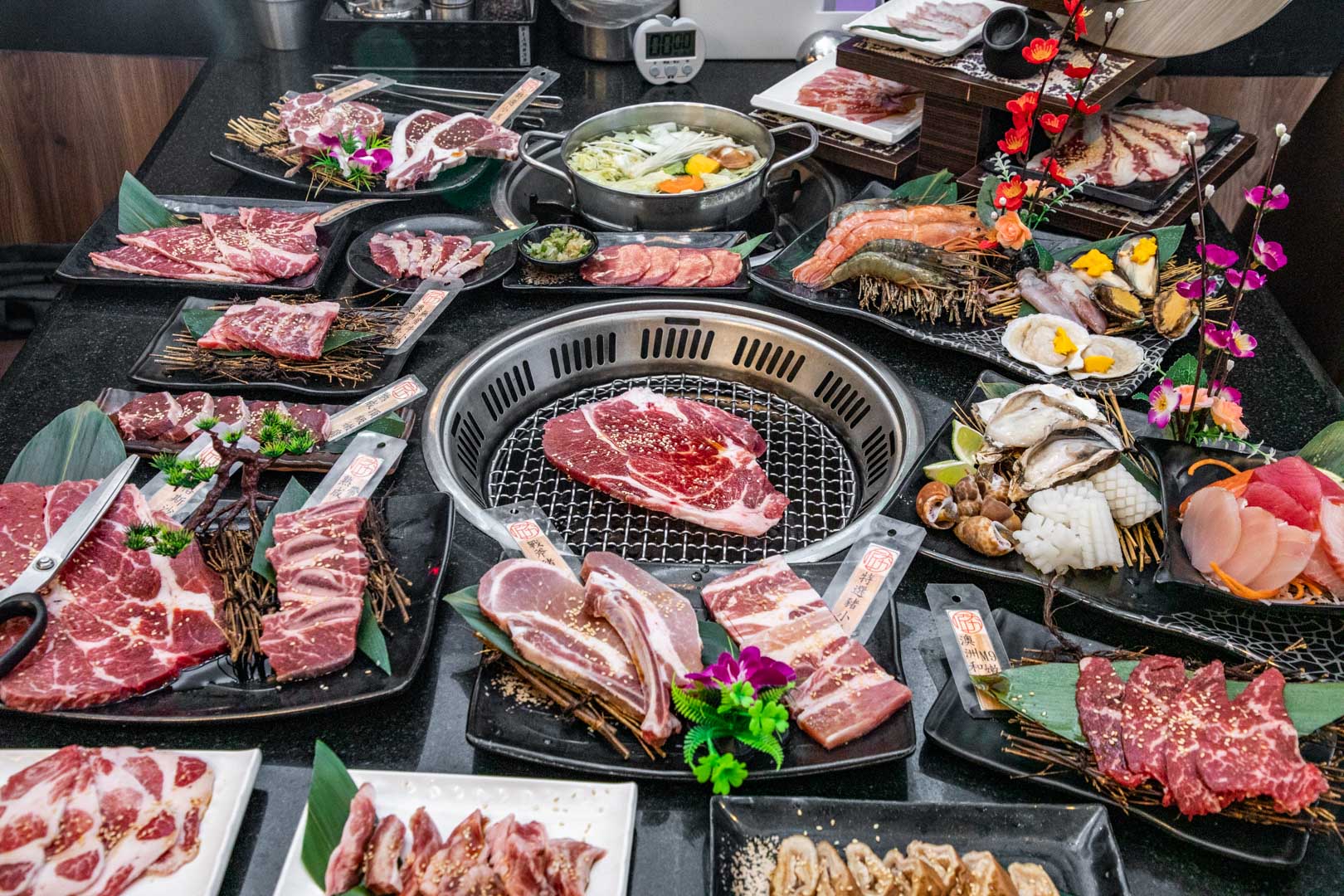 桃園美食,桃園聚餐,桃園吃到飽,桃園生魚片吃到飽,匠夯日式燒肉,桃園烤肉,桃園燒肉吃到飽 @大手牽小手。玩樂趣