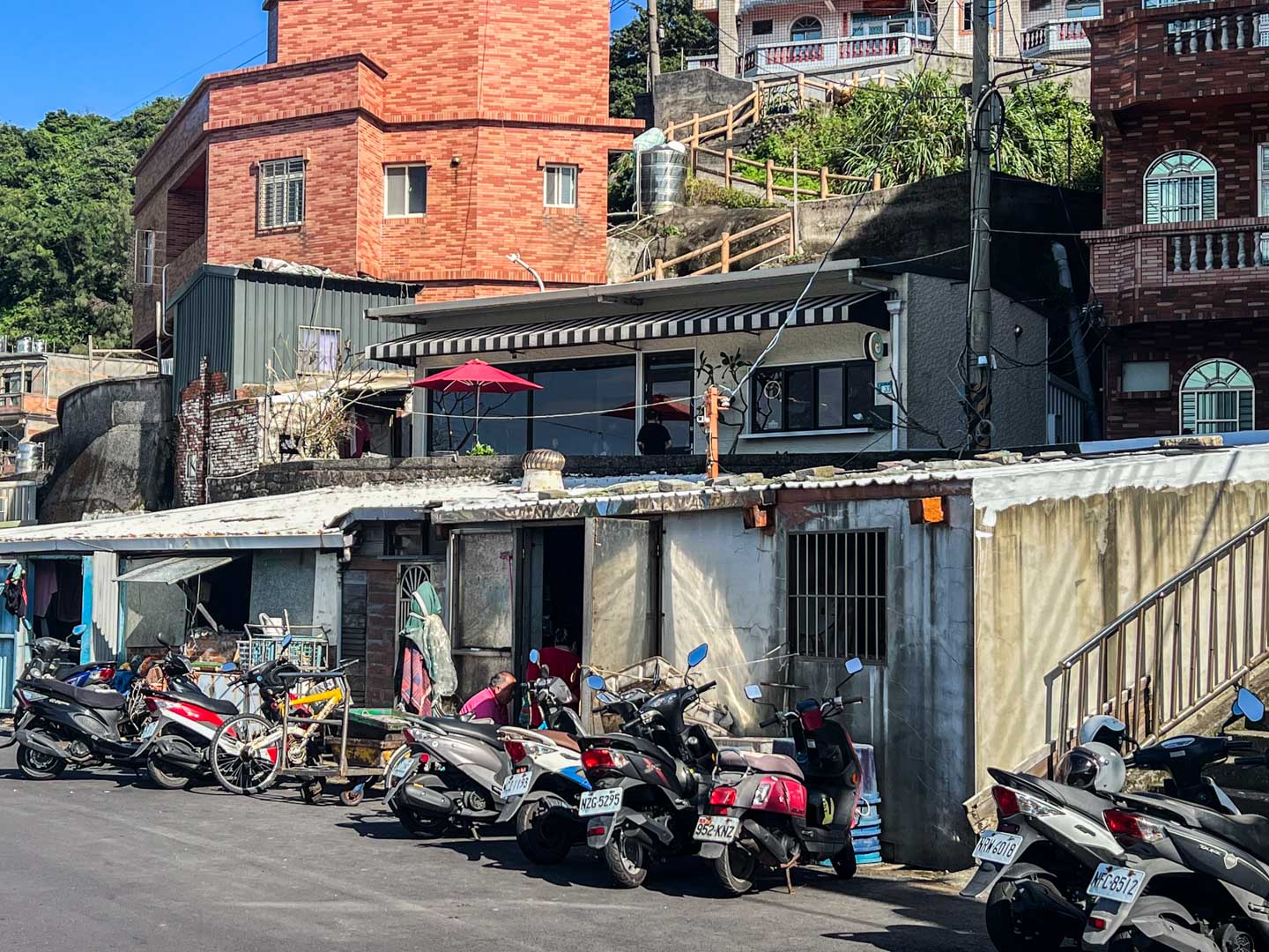 金山景觀咖啡廳,海上日出磺港2號店