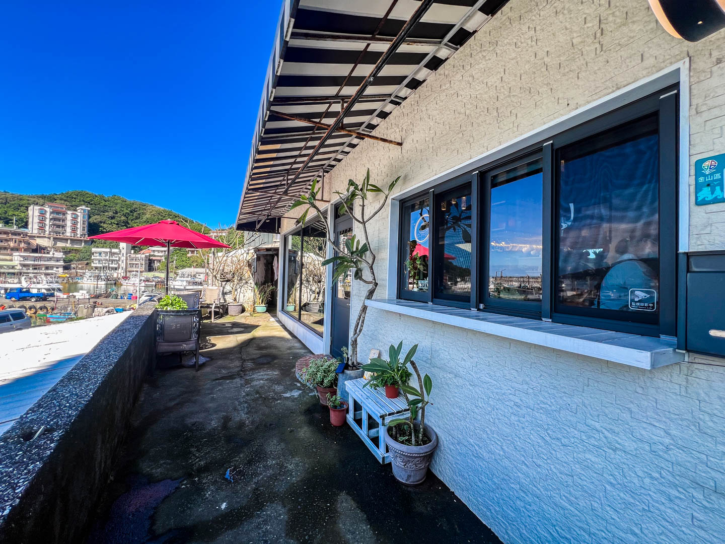 金山景觀咖啡廳,海上日出磺港2號店