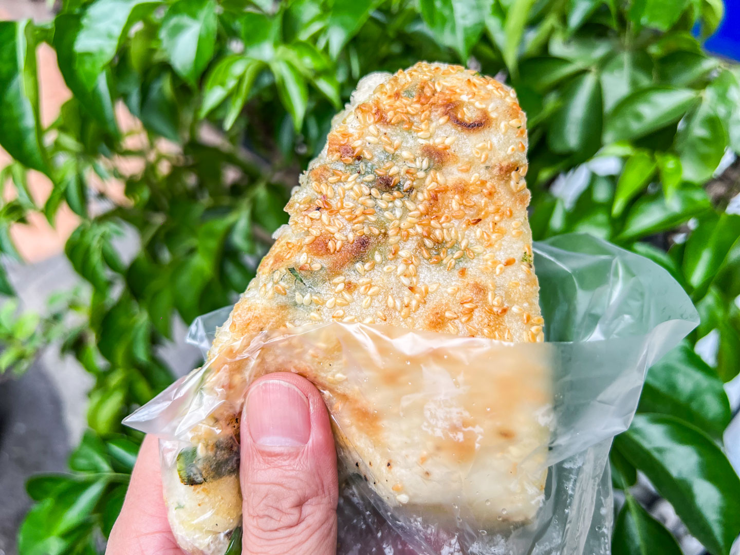 桃園美食,桃園東北大餅,桃園蔥大餅