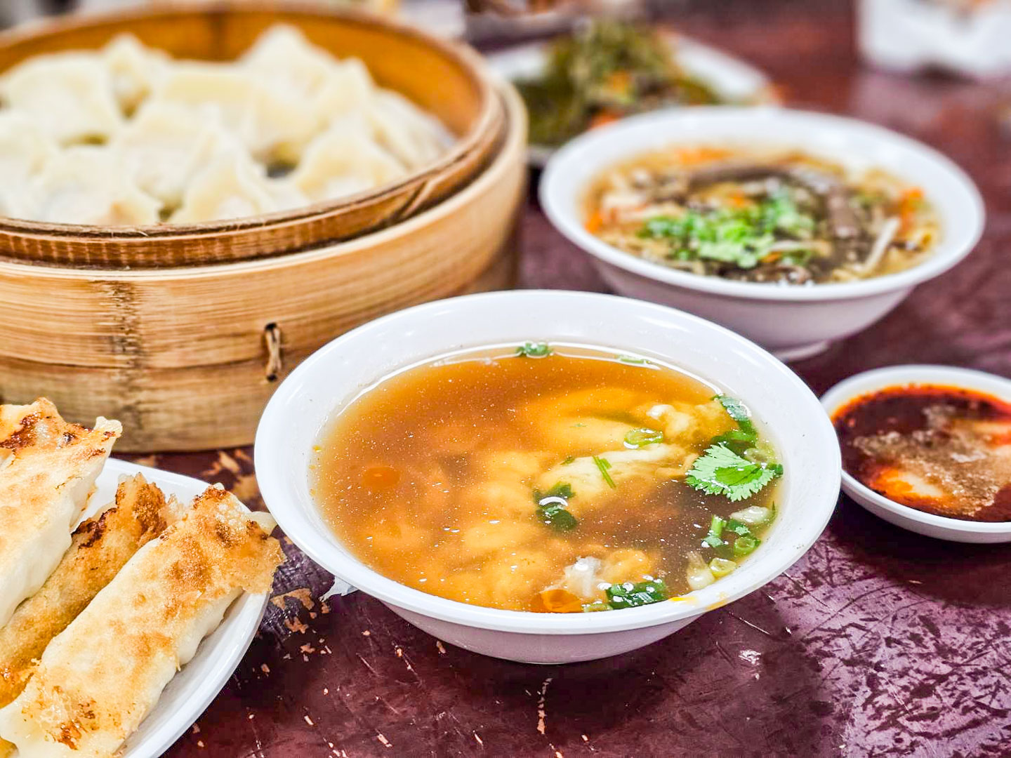 台北美食,頂好紫琳蒸餃館